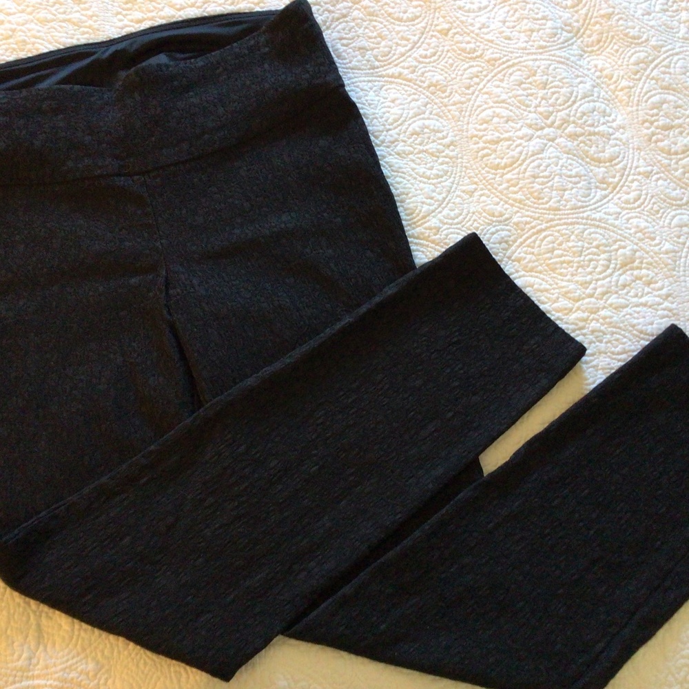 Black structured Legging Slacks